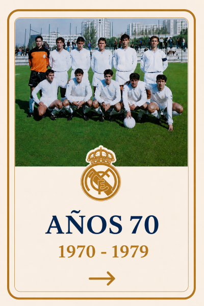 Canteranos Real Madrid años 70
