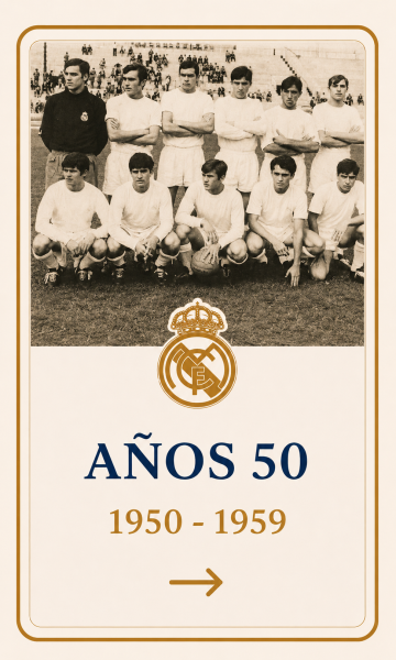 Canteranos Real Madrid años 50