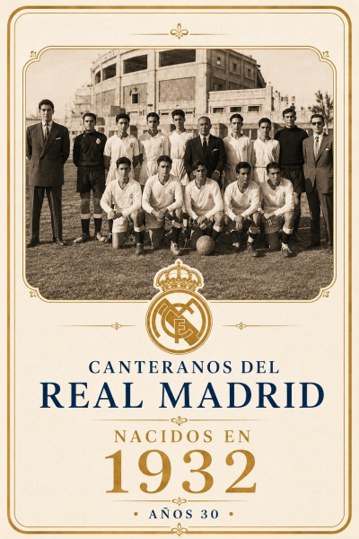 Canteranos Real Madrid nacidos en 1932