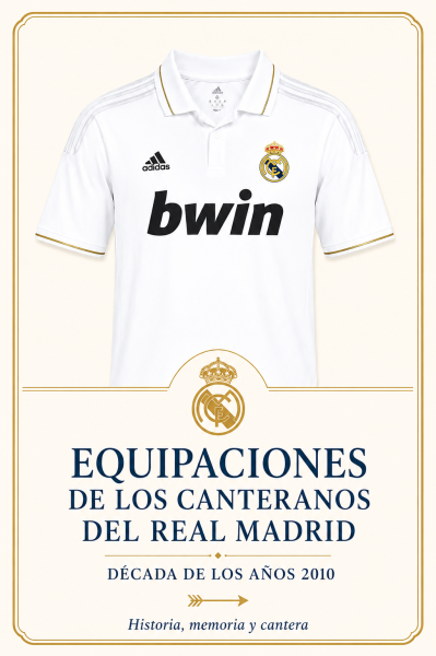 Equipaciones canteranos Real Madrid años 2010