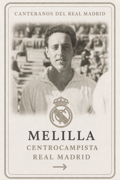 Melilla centrocampista Real Madrid