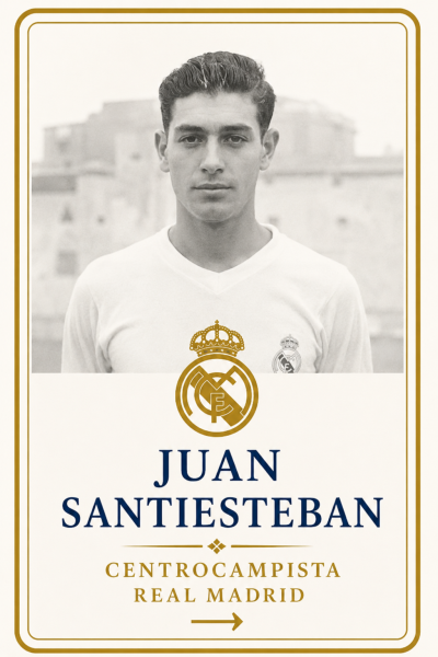 Juan Santiesteban centrocampista Real Madrid