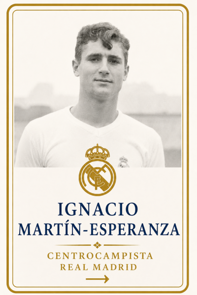 Ignacio Martín-Esperanza centrocampista Real Madrid