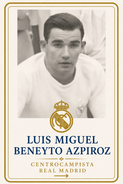 Luis Miguel Beneyto Azpiroz centrocampista Real Madrid