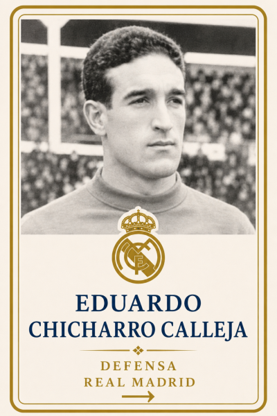 Eduardo Chicharro Calleja defensa Real Madrid