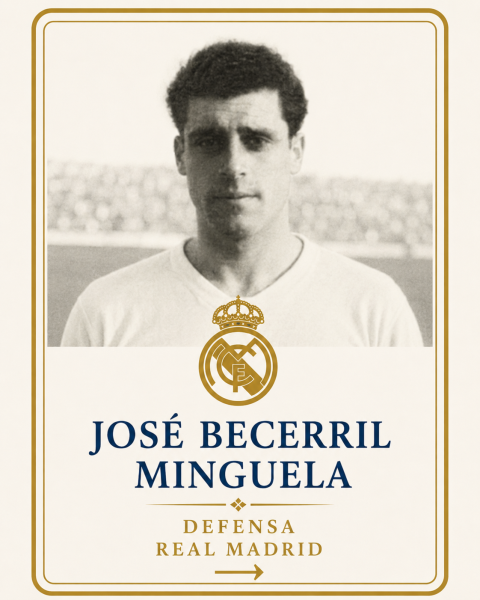 José Becerril Minguela defensa Real Madrid