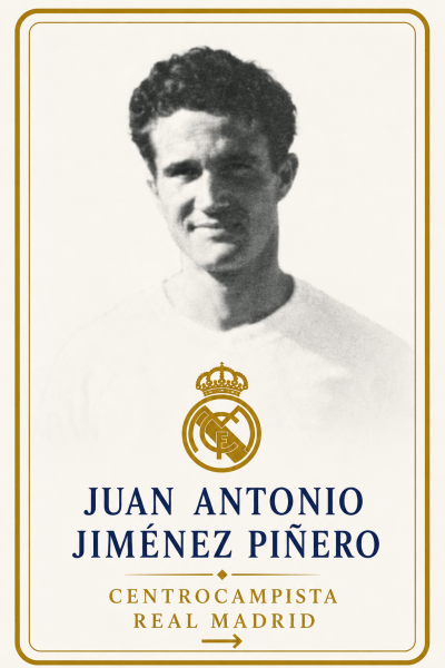 Juan Antonio Jiménez Piñero centrocampista Real Madrid