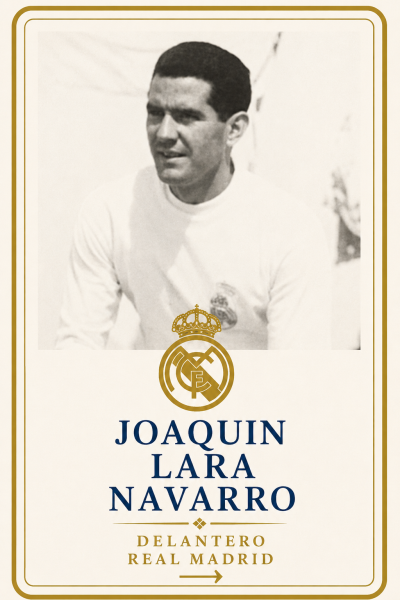 Joaquín Lara Navarro delantero Real Madrid