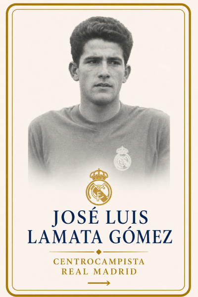José Luis Lamata centrocampista Real Madrid