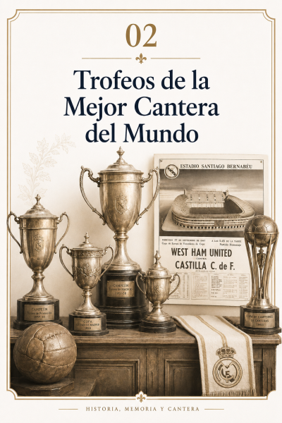 Trofeos y campeonatos cantera Real Madrid