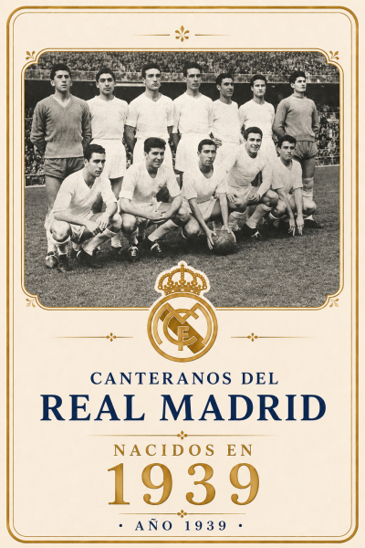 Canteranos Real Madrid nacidos en 1939