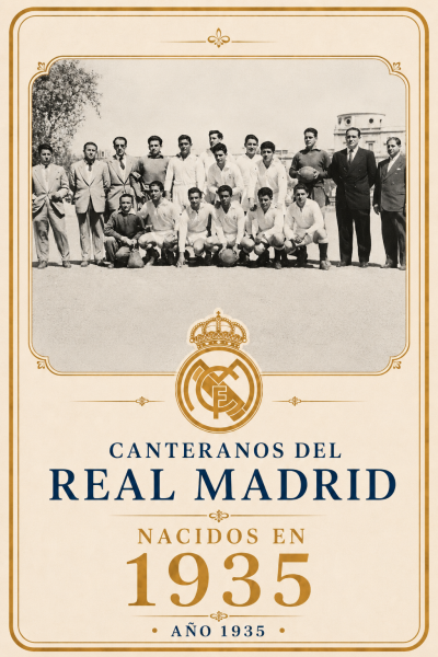 Canteranos Real Madrid nacidos en 1935