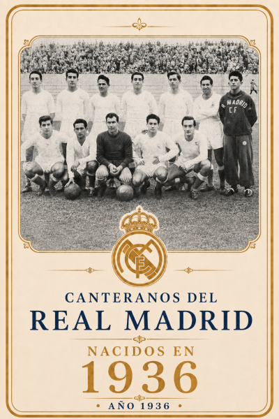 Canteranos Real Madrid nacidos en 1936
