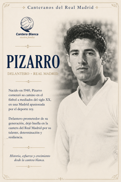 Pizarro delantero del Real Madrid
