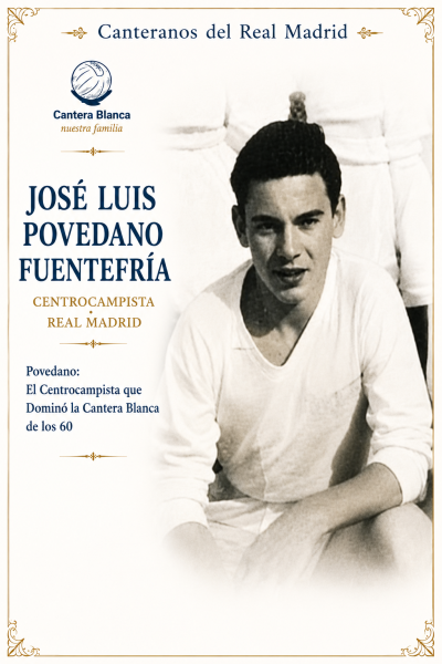 José Luis Povedano Fuentefría centrocampista del Real Madrid