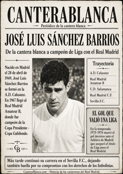 José Luis Sánchez Barrios