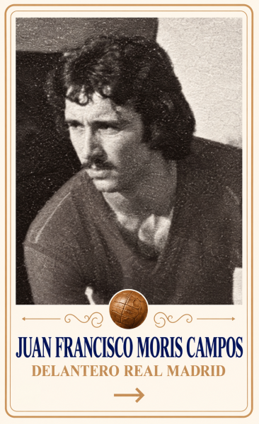 Juan Francisco Moris Campos delantero Real Madrid