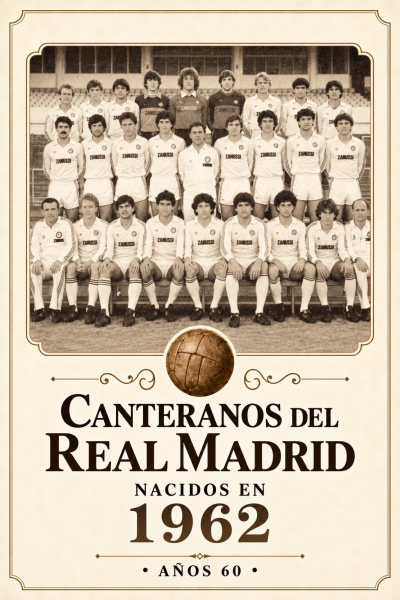 Canteranos del Real Madrid nacidos en 1962