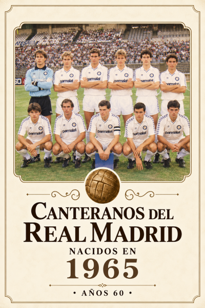Canteranos del Real Madrid nacidos en 1965