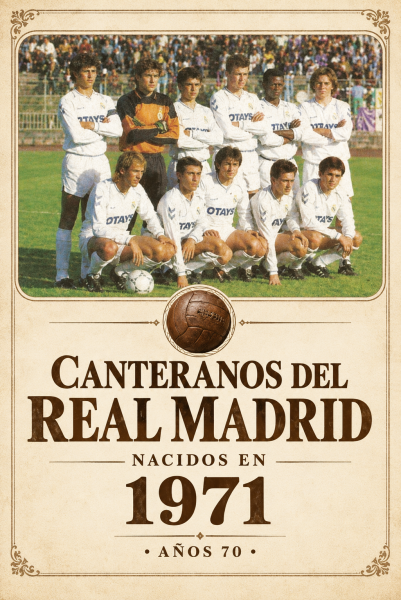 Canteranos del Real Madrid nacidos en 1971