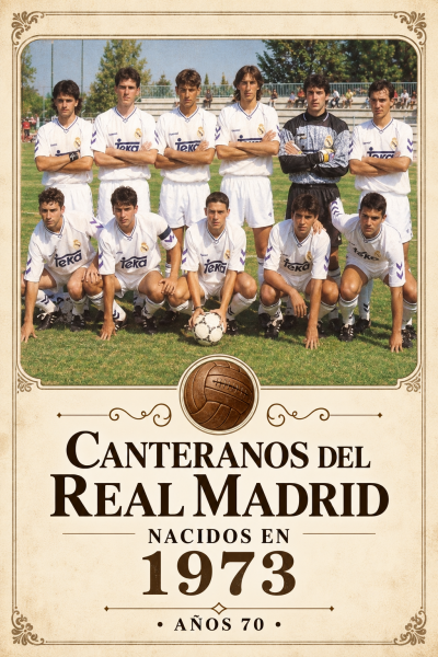 Canteranos del Real Madrid nacidos en 1973