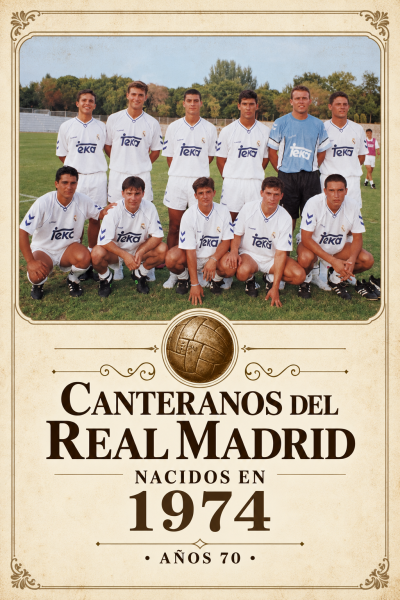 Canteranos del Real Madrid nacidos en 1974