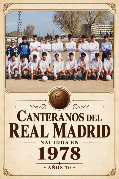 Canteranos del Real Madrid nacidos en 1978