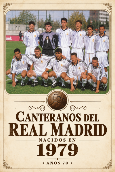 Canteranos del Real Madrid nacidos en 1979