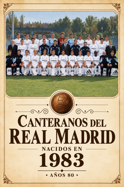 Canteranos del Real Madrid nacidos en 1983