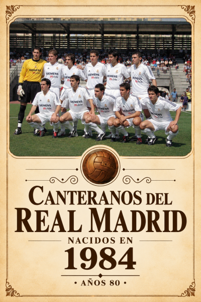 Canteranos del Real Madrid nacidos en 1984
