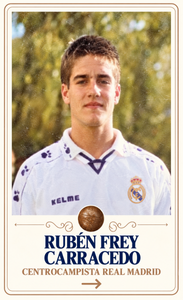 Rubén Frey Carracedo centrocampista Real Madrid