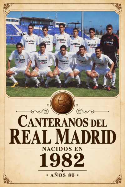 Canteranos del Real Madrid nacidos en 1982