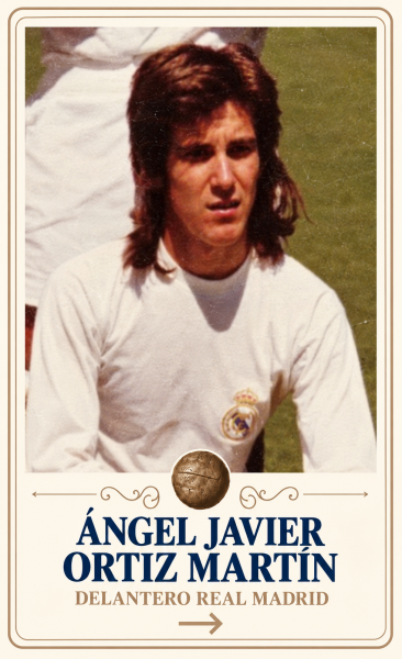 Ángel Javier Ortiz Martín delantero Real Madrid