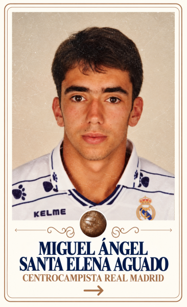 Miguel Ángel Santa Elena Aguado centrocampista Real Madrid