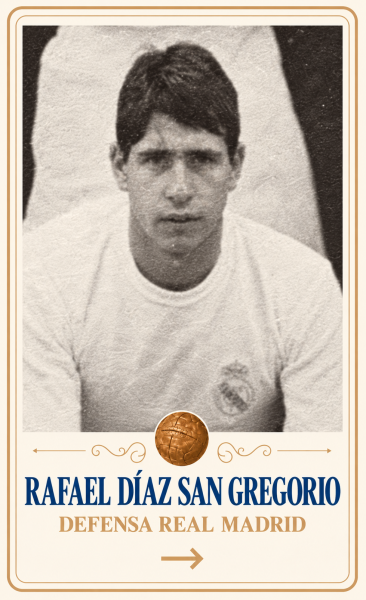 Rafael Díaz San Gregorio defensa Real Madrid