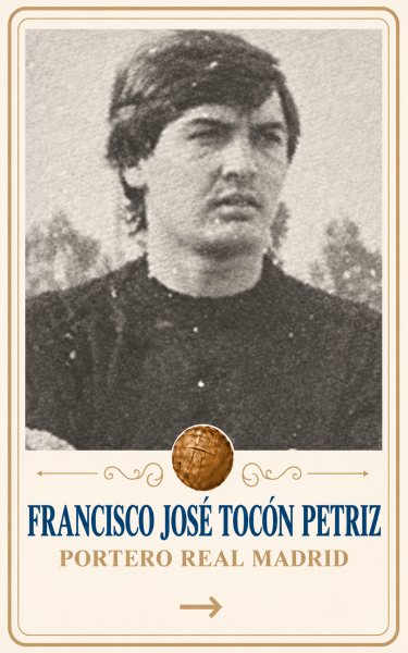 Francisco José Tocón Petriz portero Real Madrid