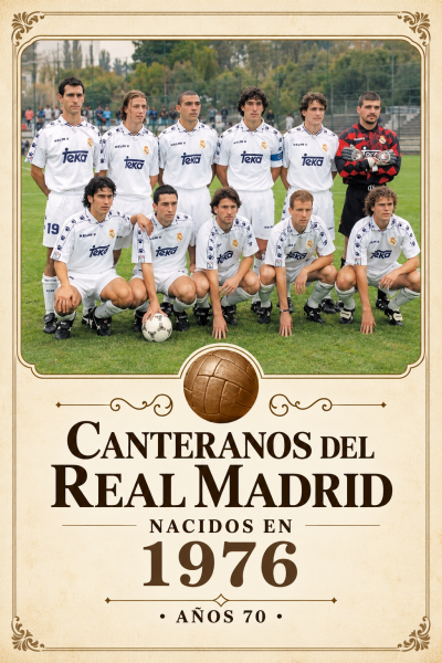 Canteranos del Real Madrid nacidos en 1976