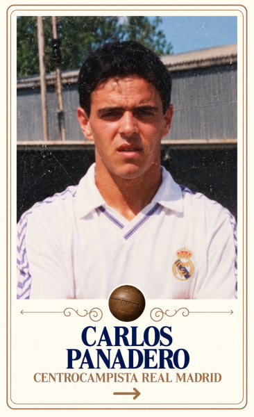 Carlos Panadero centrocampista Real Madrid