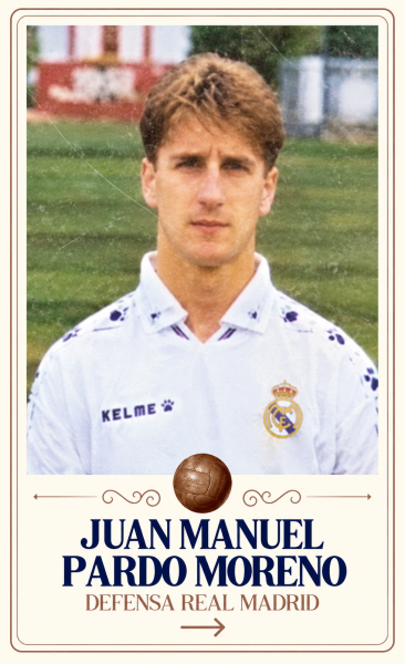 Juan Manuel Pardo Moreno defensa Real Madrid