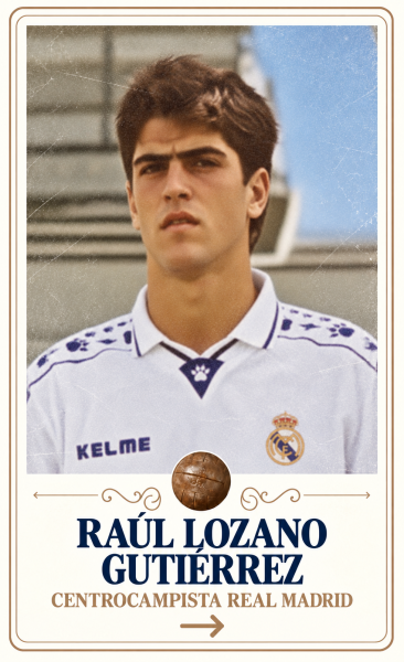 Raúl Lozano Gutiérrez centrocampista Real Madrid