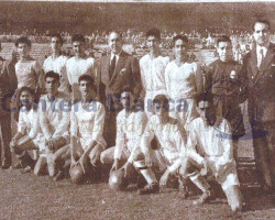 Equipo Juvenil B Cantera del Real Madrid Año 1950