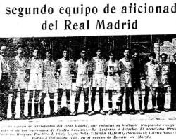 Canteranos del Real Madrid Categoría Aficionado Temporada 1942-43