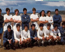 Equipo Infantil B Cantera Real Madrid 1970