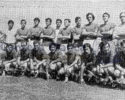 Equipo Amateur Castilla C.F. cantera Real Madrid 1972