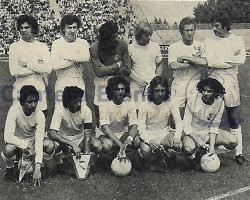 Equipo Juvenil A Cantera Real Madrid 1975